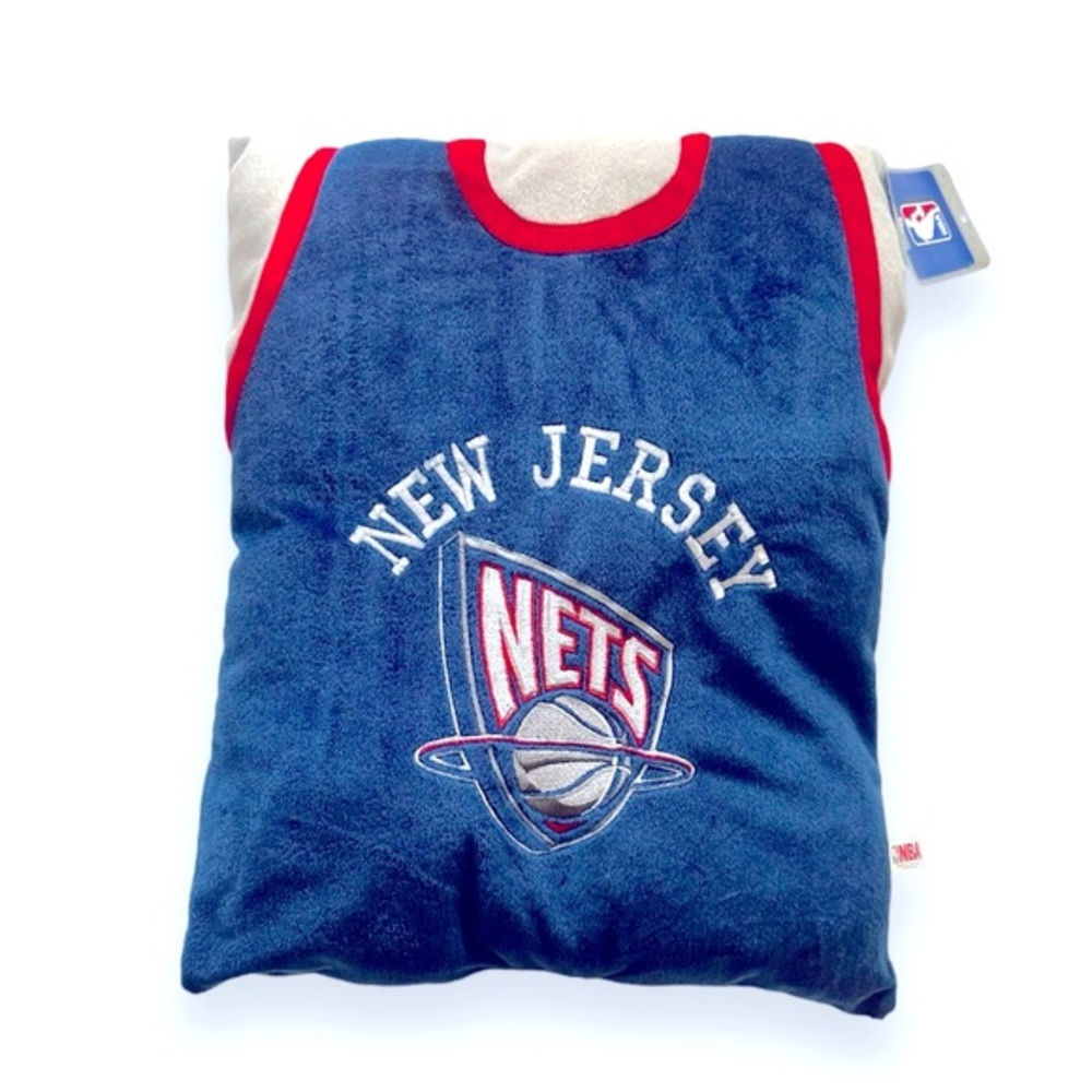 OFFICIAL NBA NEW JERSEY NETS THROW PILLOW